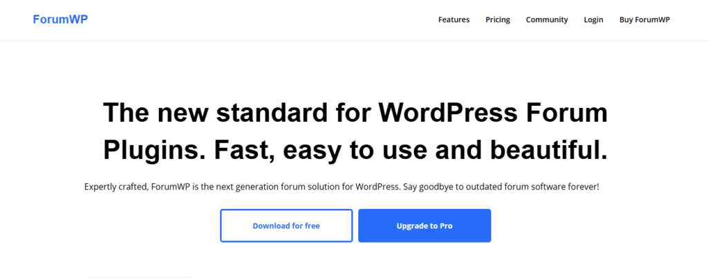 ForumWP a modern WordPress plugin designed to seamlessly integrate forums into your website.