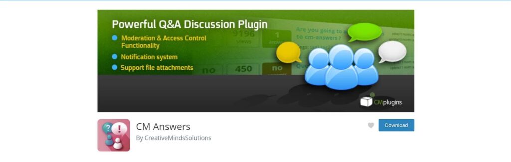 CM Answers a plugin designed to build Q&A-style discussion forums