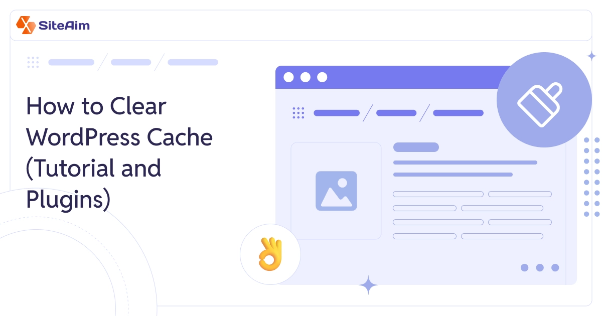 How to clear WordPress cache